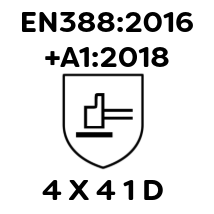 EN388:2016+A1:2018-4X41D
