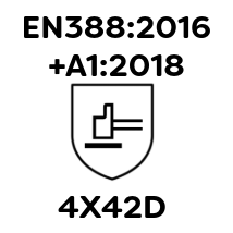 EN388:2016+A1:2018-4X42D