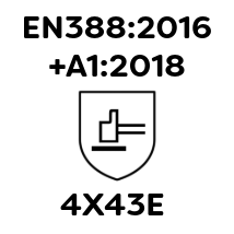 EN388:2016+A1:2018-4X43E