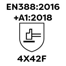 EN388:2016+A1:2018-4X42F