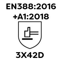 EN388:2016+A1:2018-3X42D