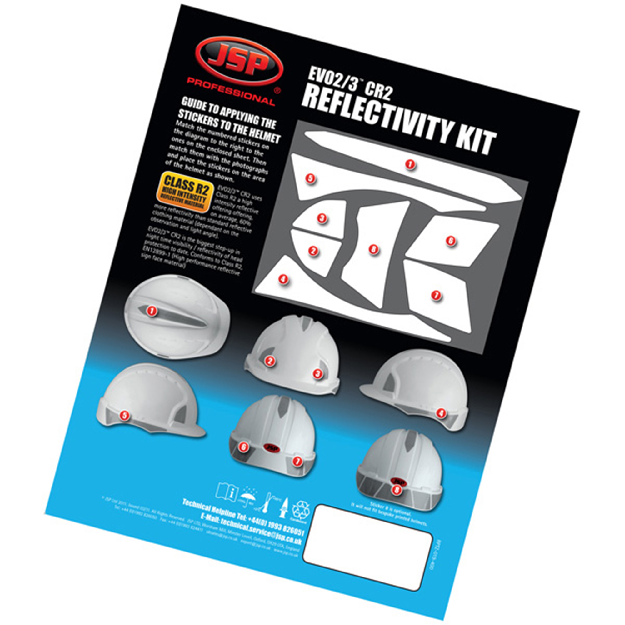 Reflektif CR2 Bant Kiti EVO2/3® - Gümüş