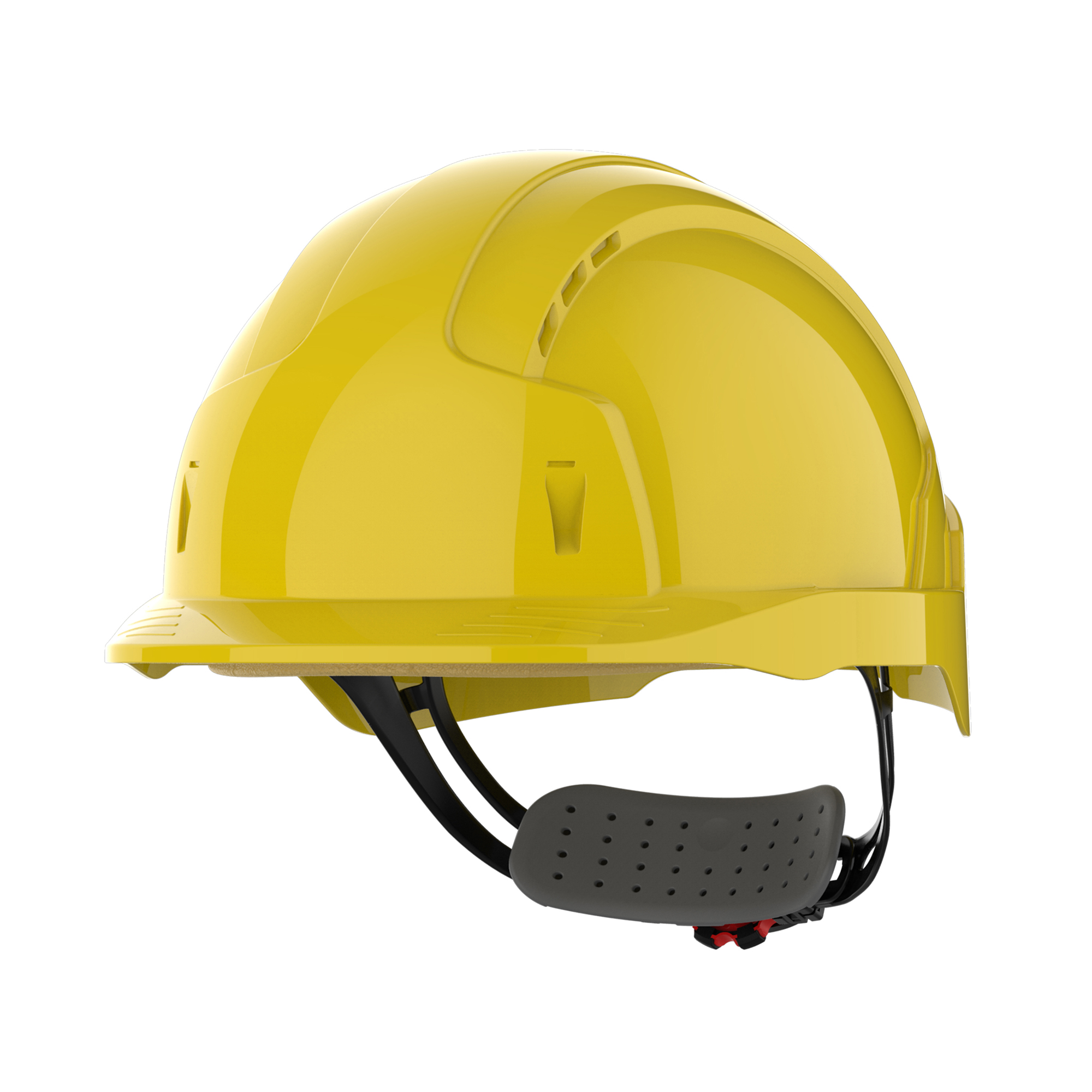 EVOLite® Sarı Elektrikçi Baret Ventilsiz Teker Ayarlı