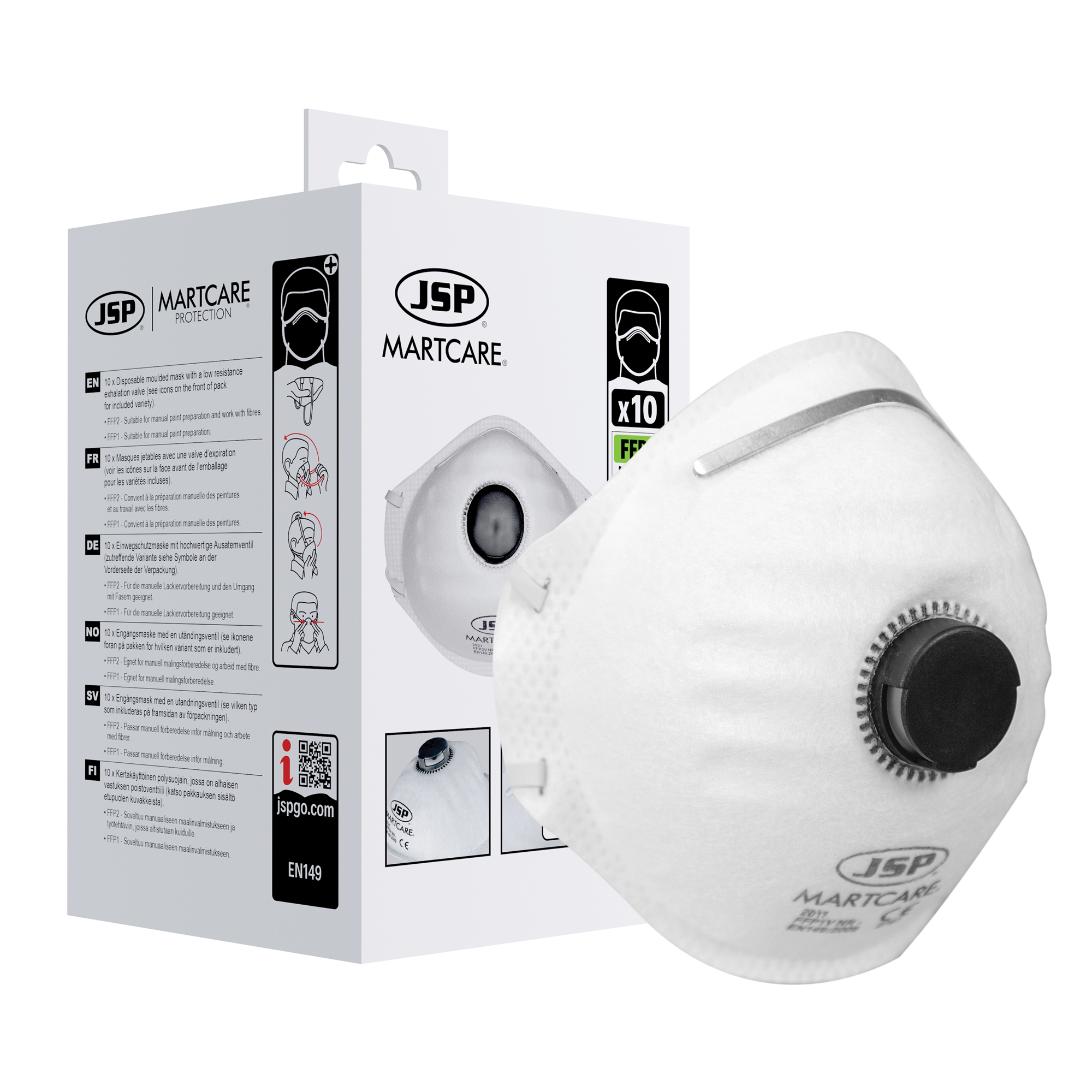 MARTCARE 2021 FFP2 VENTİLLİ KONİK