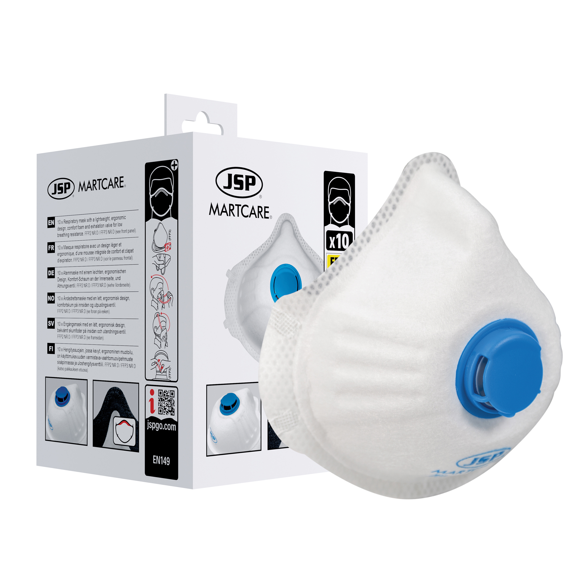 MARTCARE M22 FFP2 VENTİLLİ KONİK