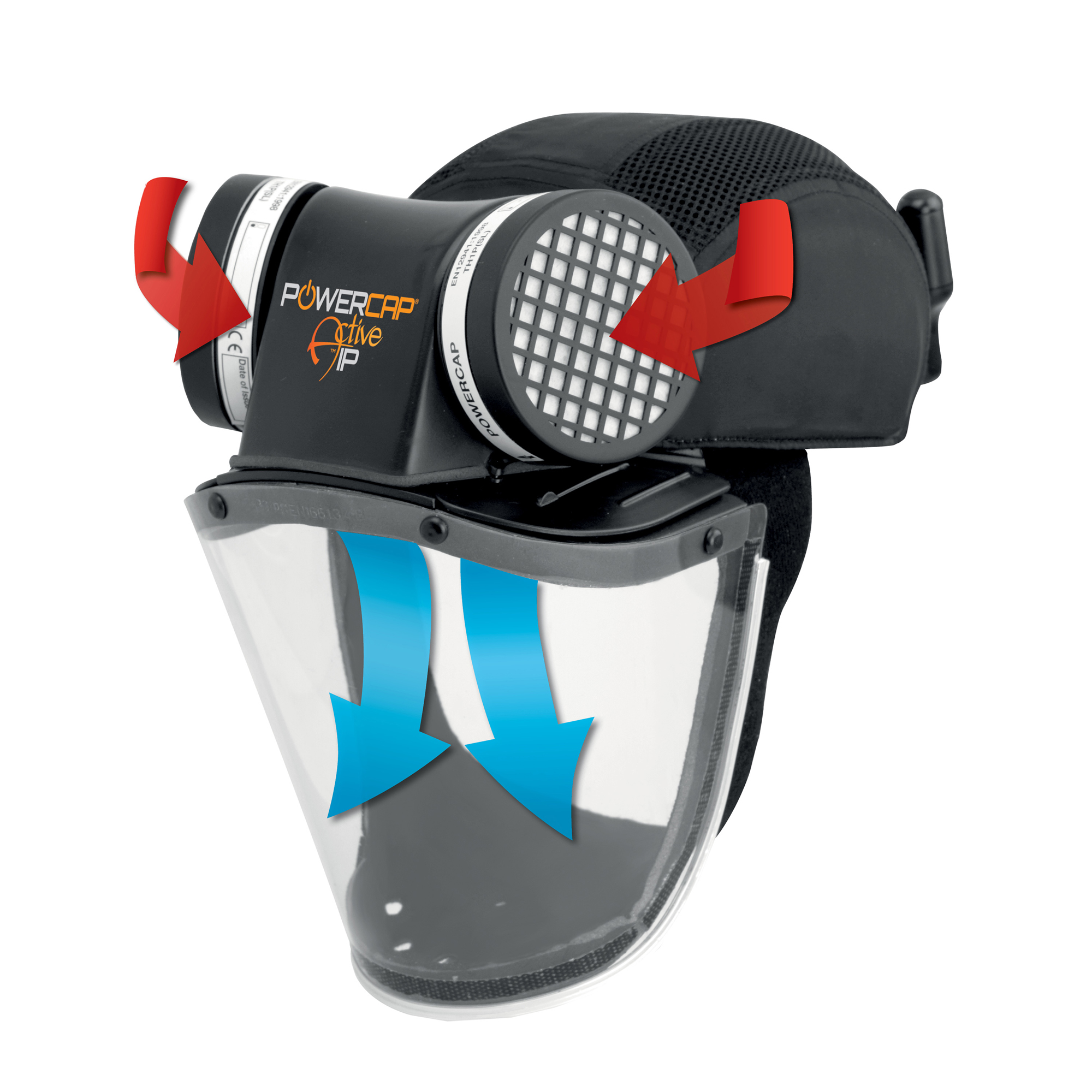 Powercap® Active™ IP 8saat - Siyah