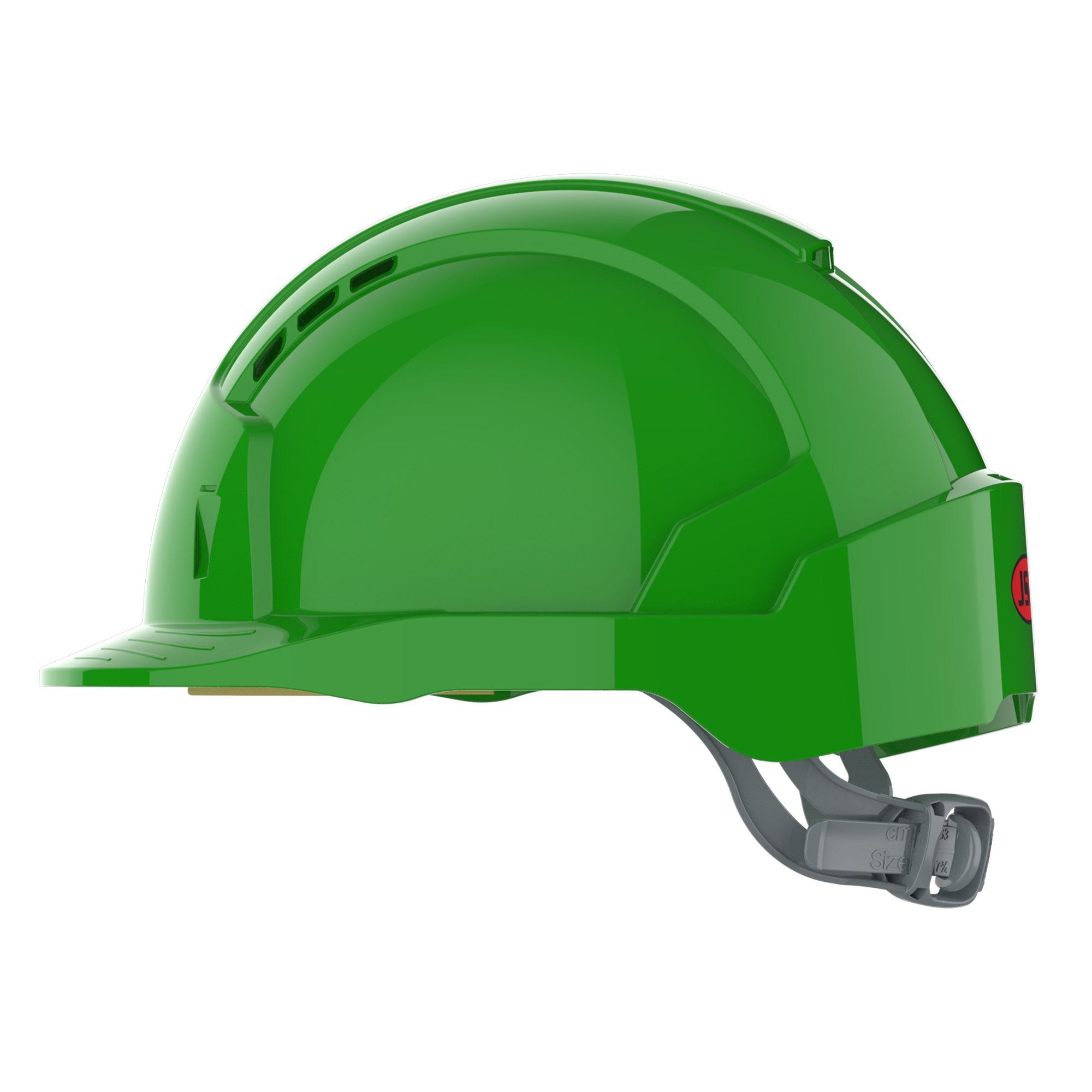 EVOLite® Safety Helmet - Kayış Ayarlı Ventilli Yeşil