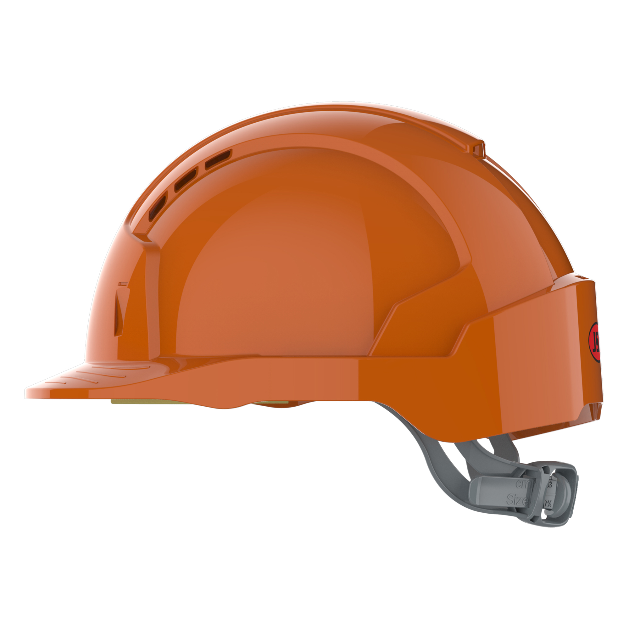 EVOLite® Safety Helmet - Kayış Ayarlı Ventilli Turuncu