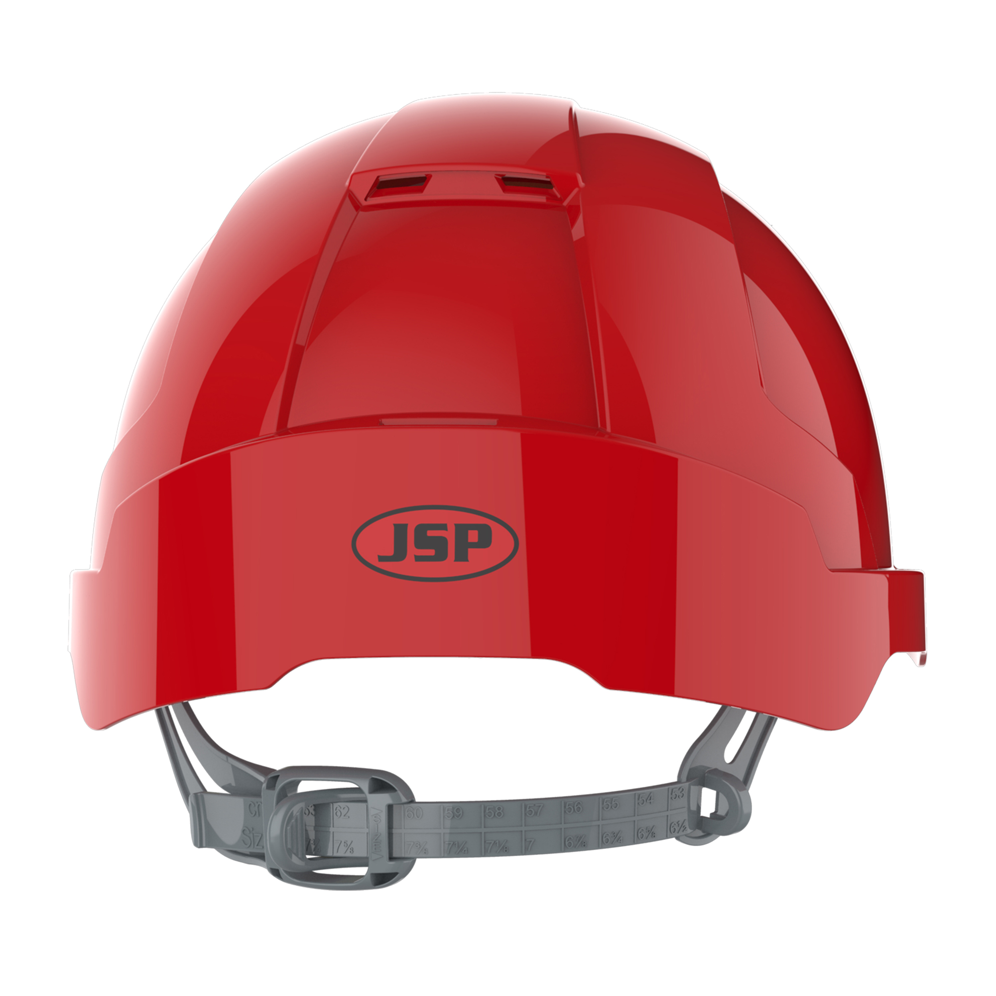 EVOLite® Safety Helmet - Kayış Ayarlı Ventilli Kırmızı